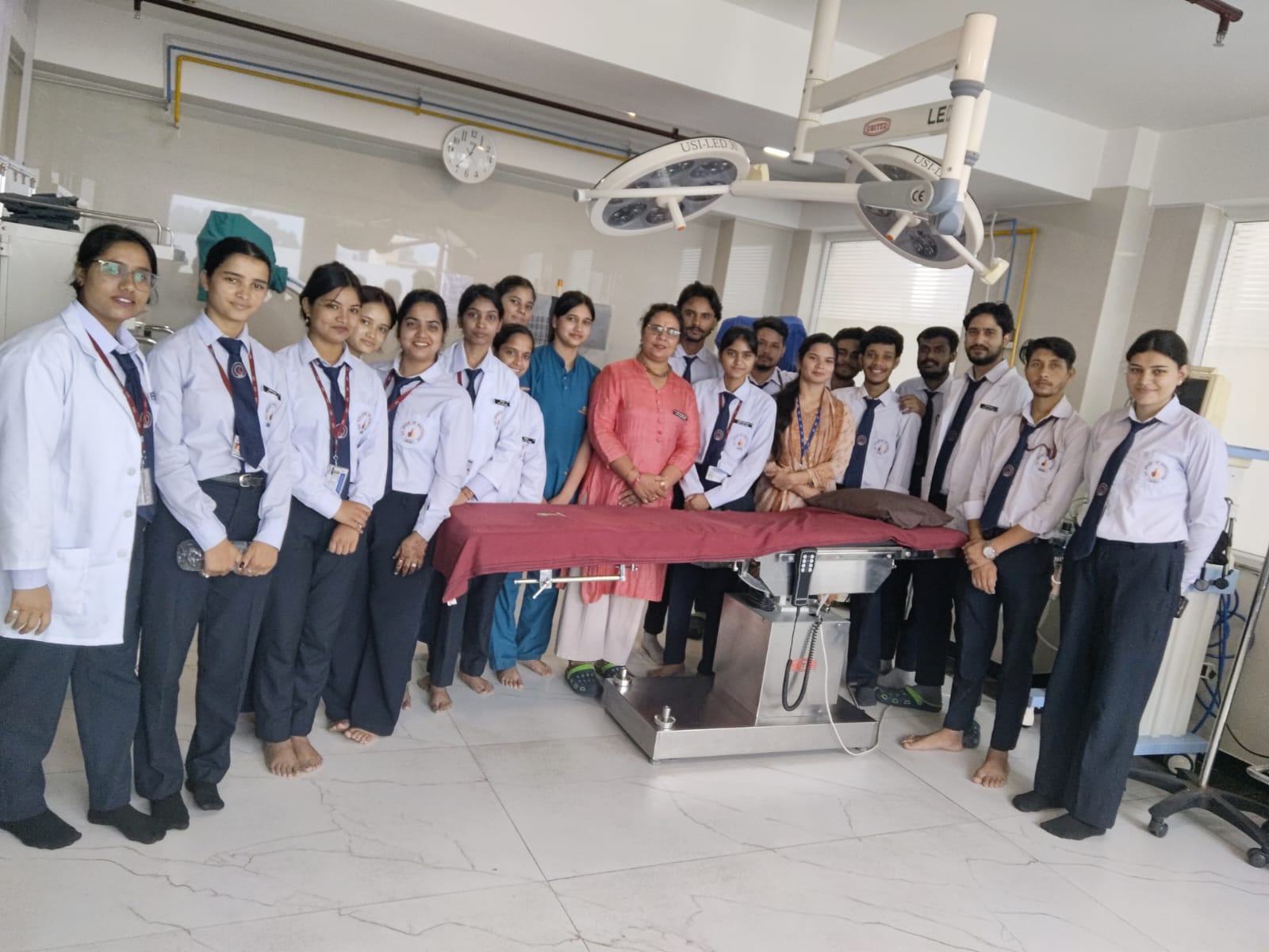 Visit at DSSH hospital,mohkampur on the occasion of OT day by ot students