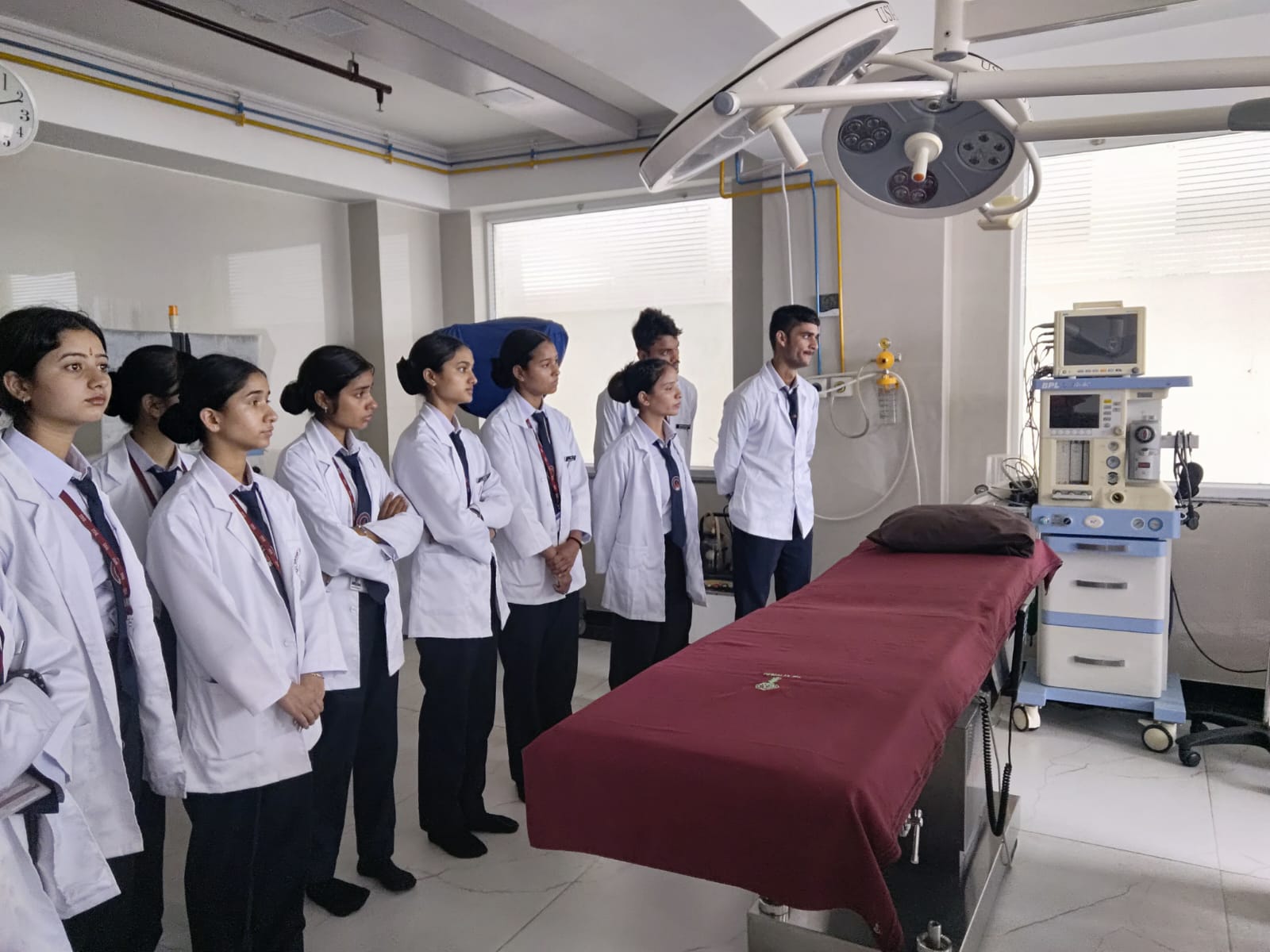Visit at DSSH hospital,mohkampur on the occasion of OT day by ot students