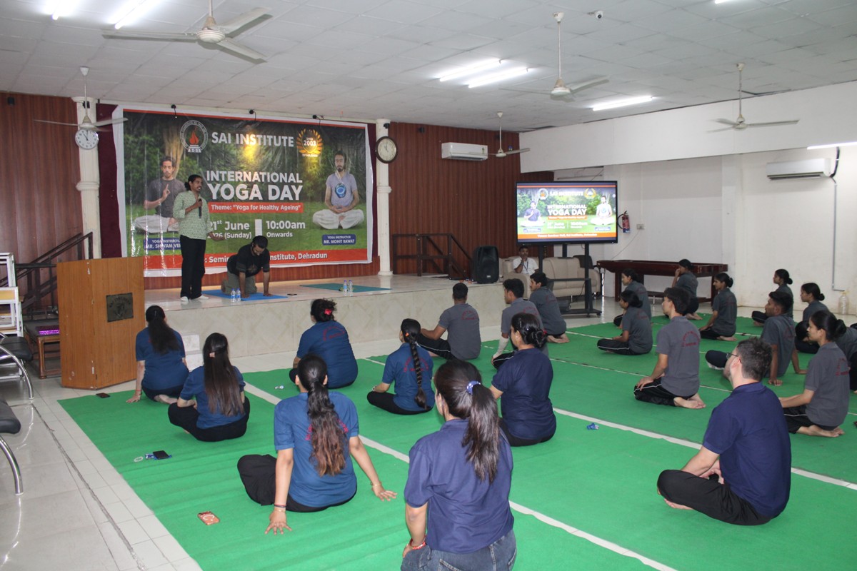 International Yoga Day 2026 Celebration at Sai Institute, Dehradun