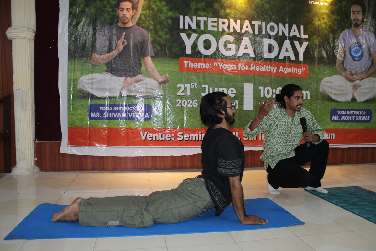International Yoga Day 2026 Celebration at Sai Institute, Dehradun