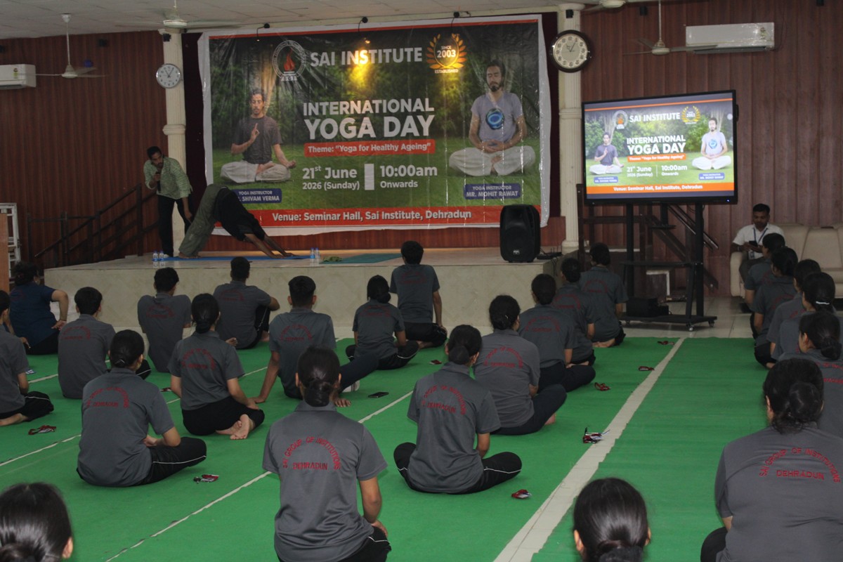 International Yoga Day 2026 Celebration at Sai Institute, Dehradun